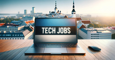 Image on theme 'Tech job boards in Estonia'