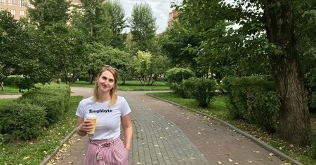 Image on theme 'Say hello to Katya, our Head of Recruitment'